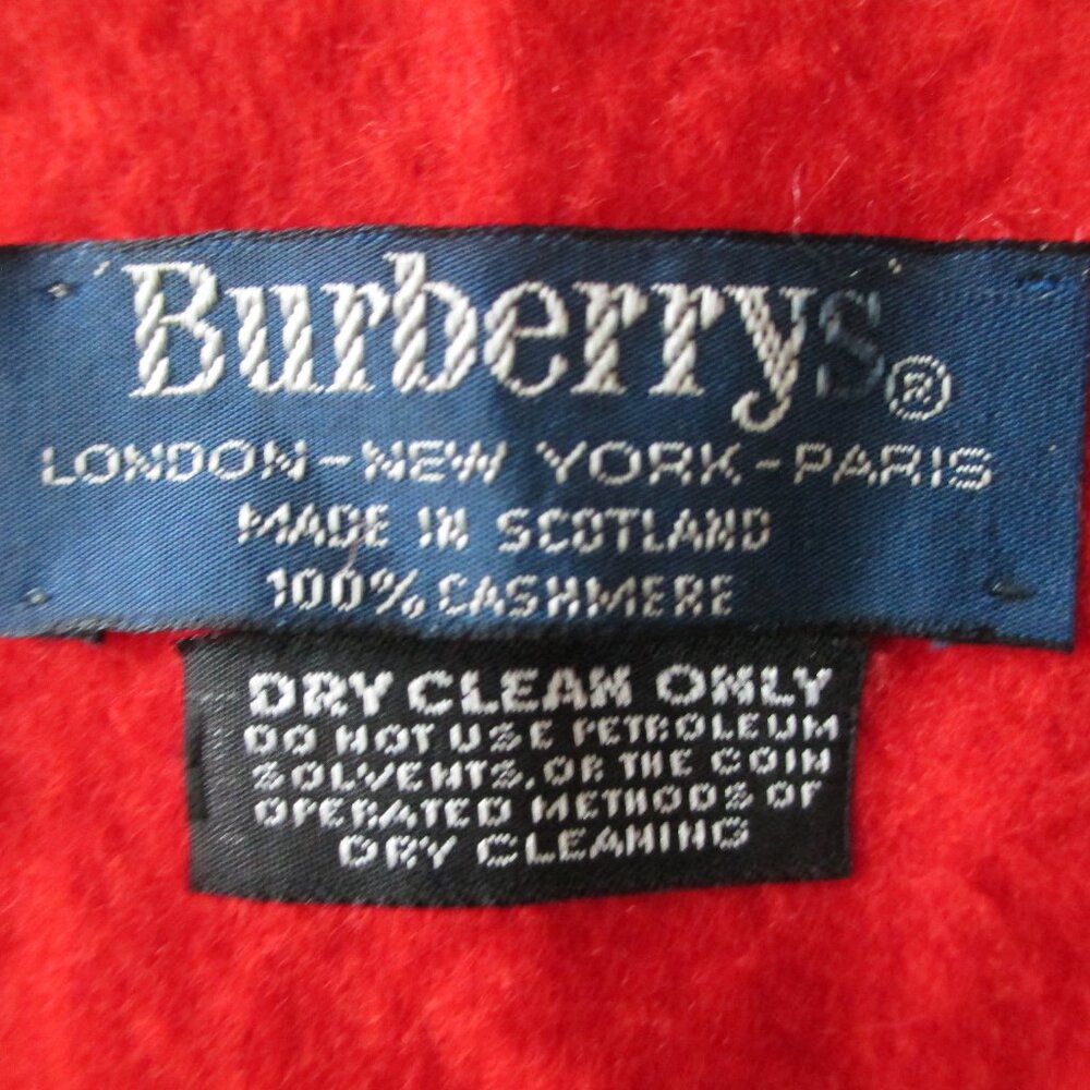 GENUINE BURBERRY CASHMERE SCARF❤️ - Picture 8 of 14